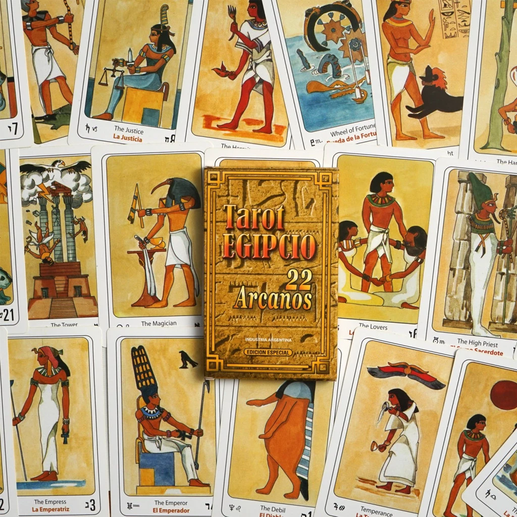 Tarot Egipcio 22 Arcanos Grupo Utopia Importador Mayorista
